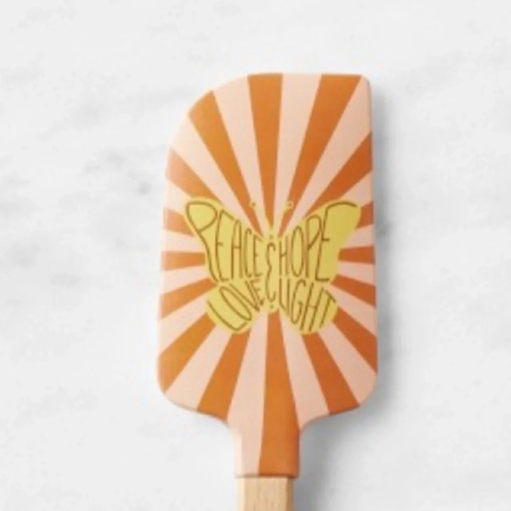 Williams Sonoma No Kid Hungry® Tools 4 Change Silicone FSC® Wood Spatula Common